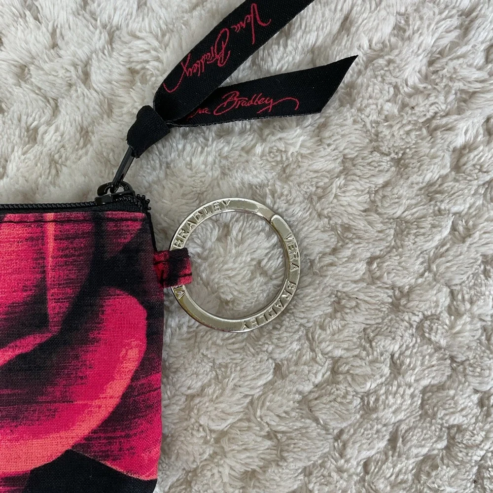 Vera Bradley Floral Mini Coin Wallet - Picture 2 of 4